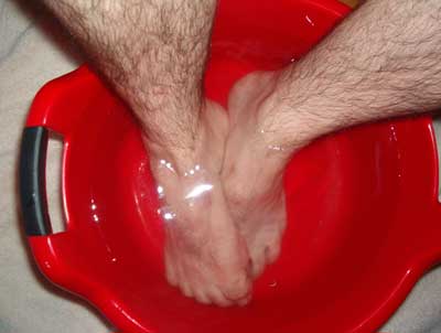 Baño de pies